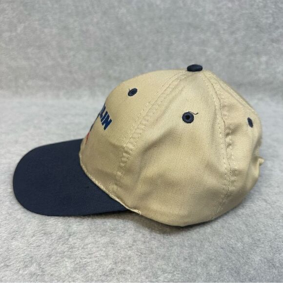 Michelin Tires Hat Cap Beige Blue SnapBack TCI Carolinas Automotive Otto Cap - Picture 3 of 10